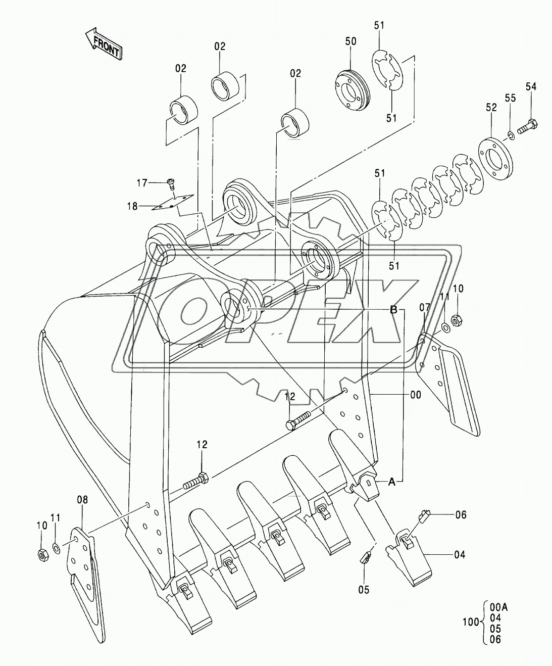 BUCKET 2.5 [JIS 94]