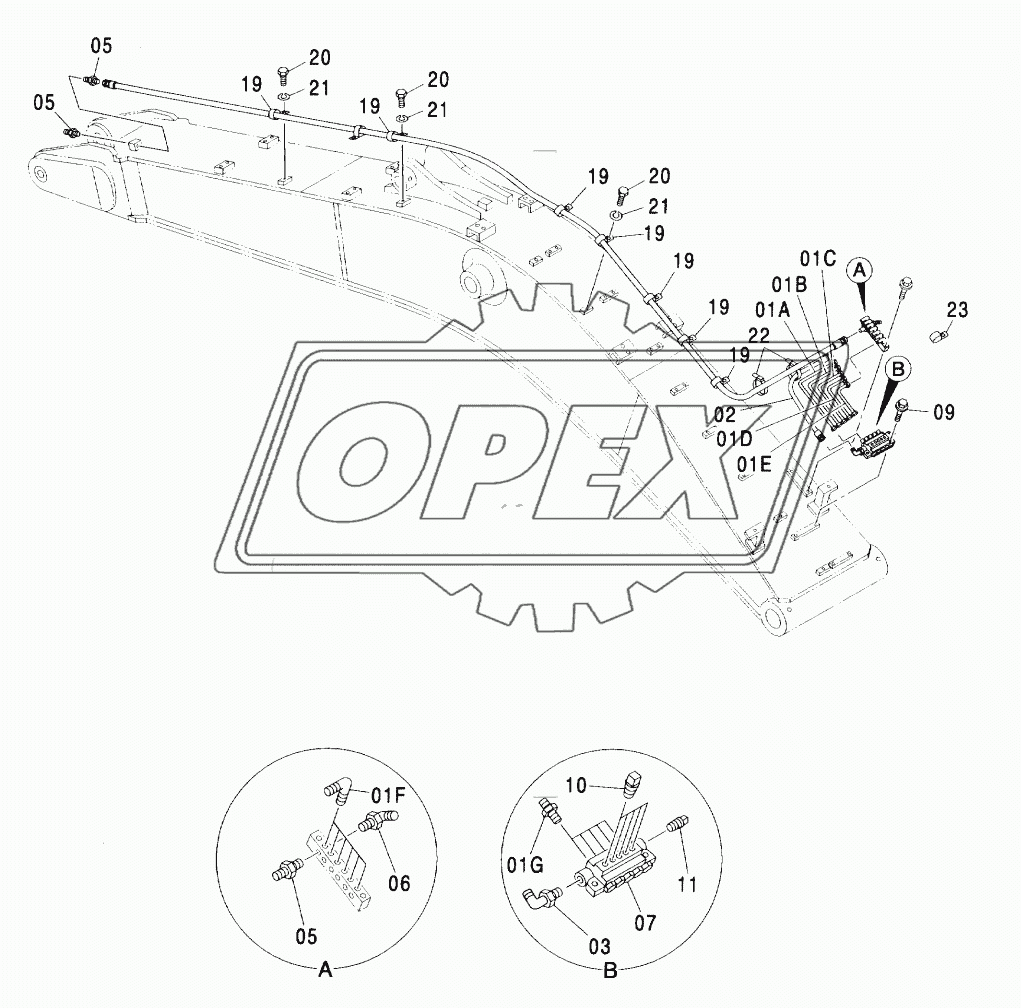 AUTO. LUBRICATE SYSTEM (BE BOOM)