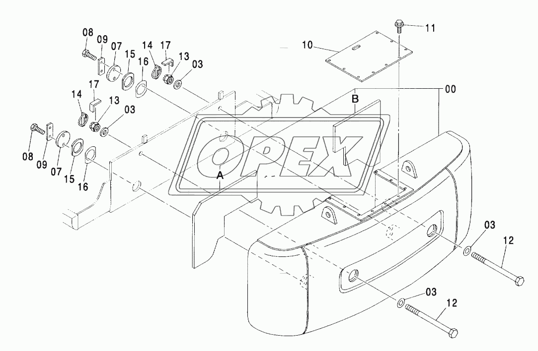 COUNTERWEIGHT (REMOVAL DEVICE)