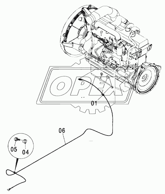 ENGINE STOP CABLE