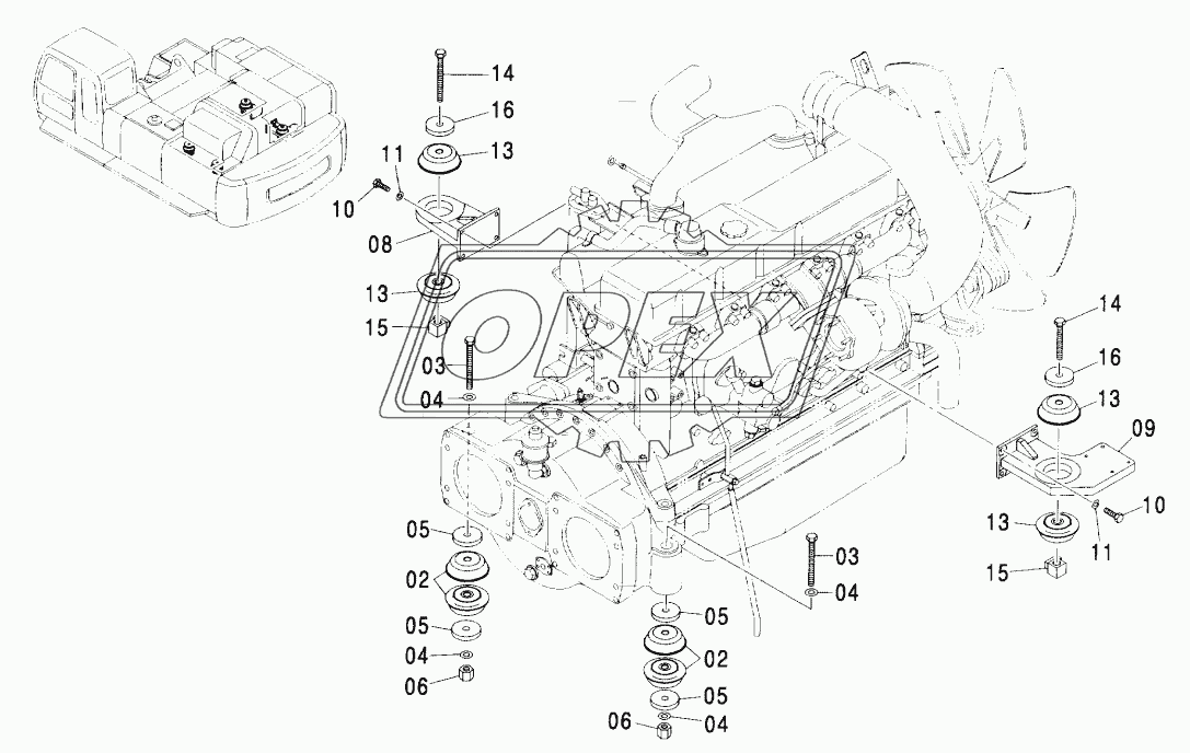 ENGINE SUPPORT