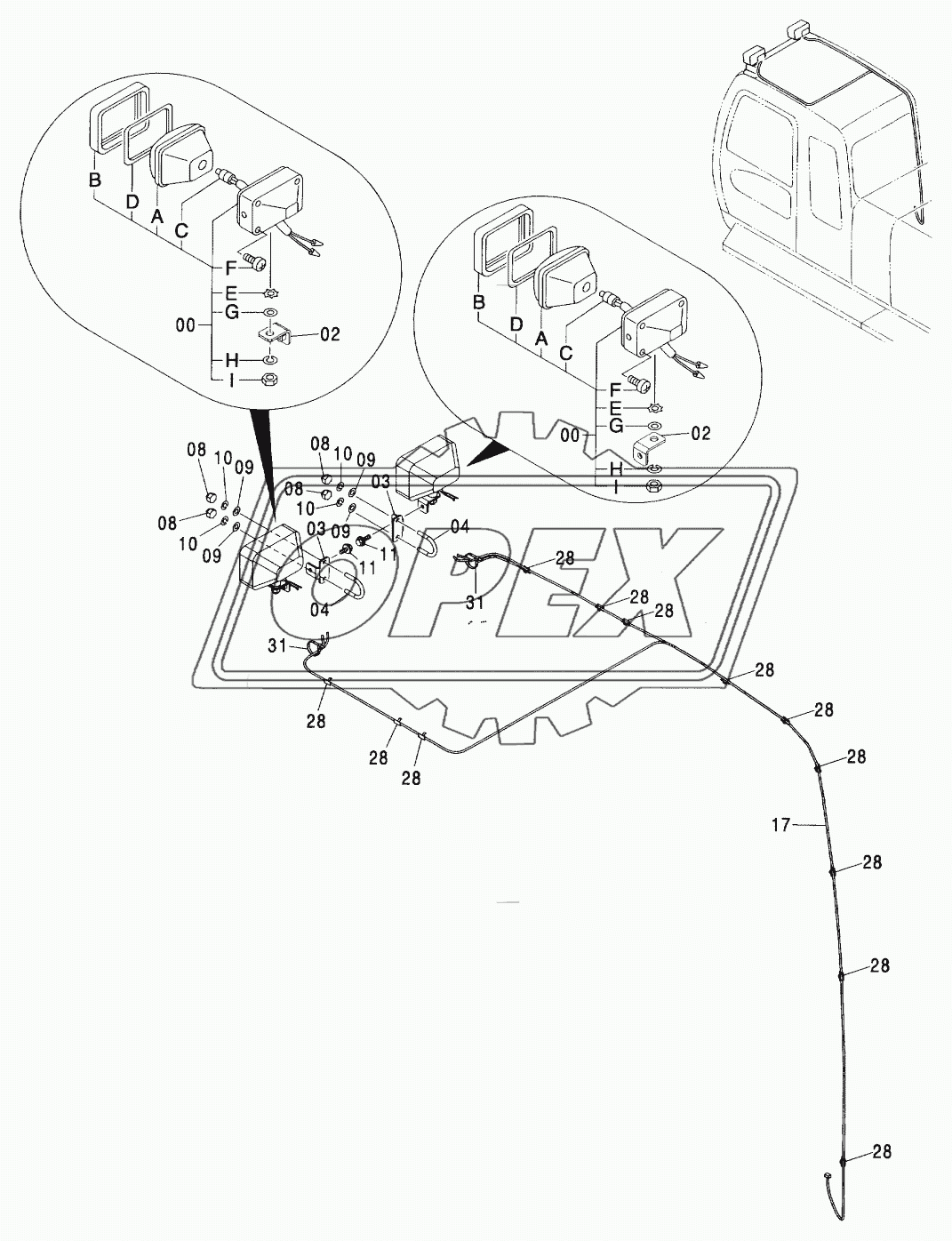 HEAD LAMP <600>