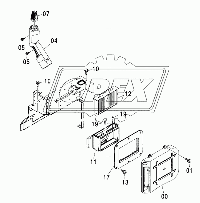 DUCT (HEATER)