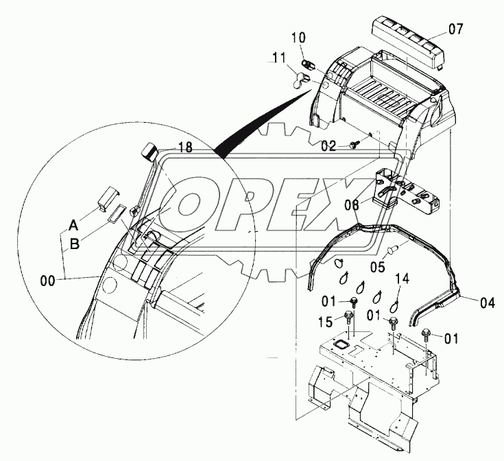 REAR BOX (12V POWER SUPPLY)