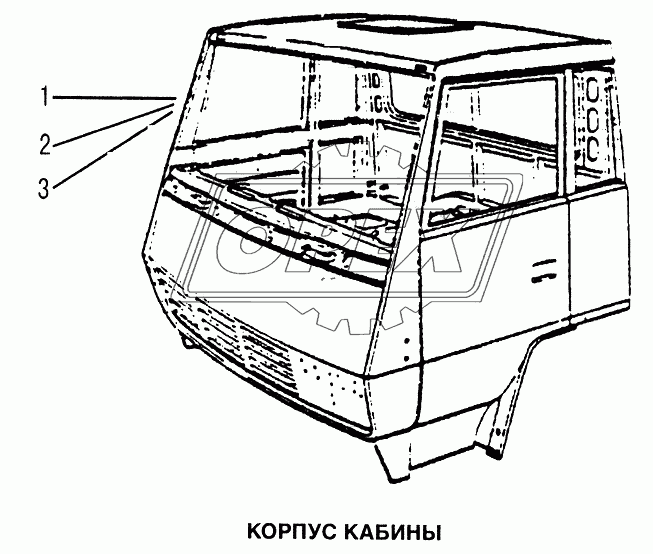 Корпус кабины