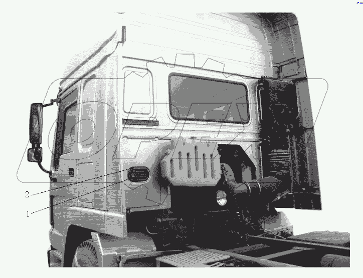  Cab interchangeable part