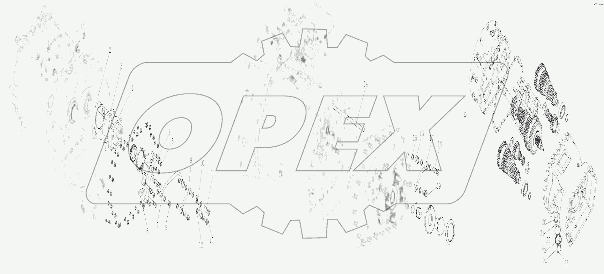  Oil pump and pipe component