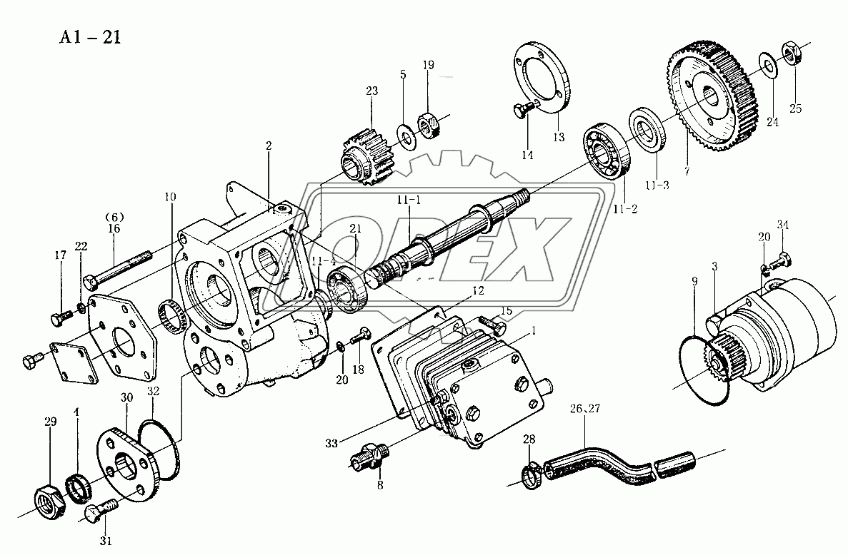 WD615 AIR COMPRESSOR (A1-21)