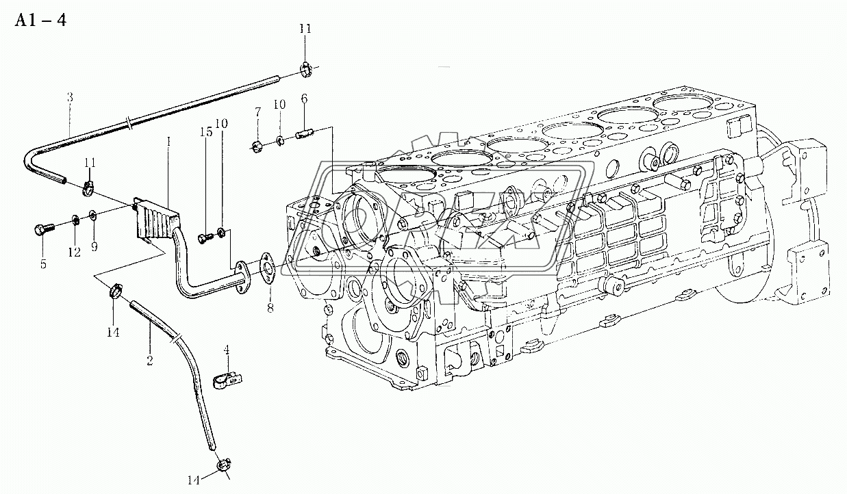 WD615 OIL SEPARATOR (A1-4)