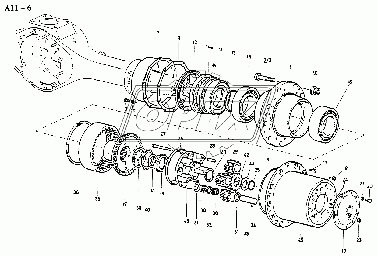 PLANETARY DRIVE (A11-6)