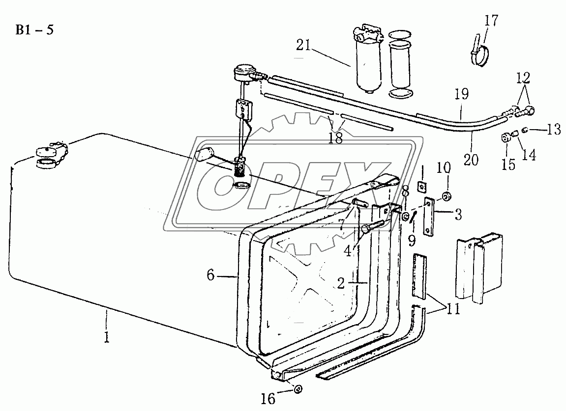 8x4 230L FUEL TANK (B1-5)