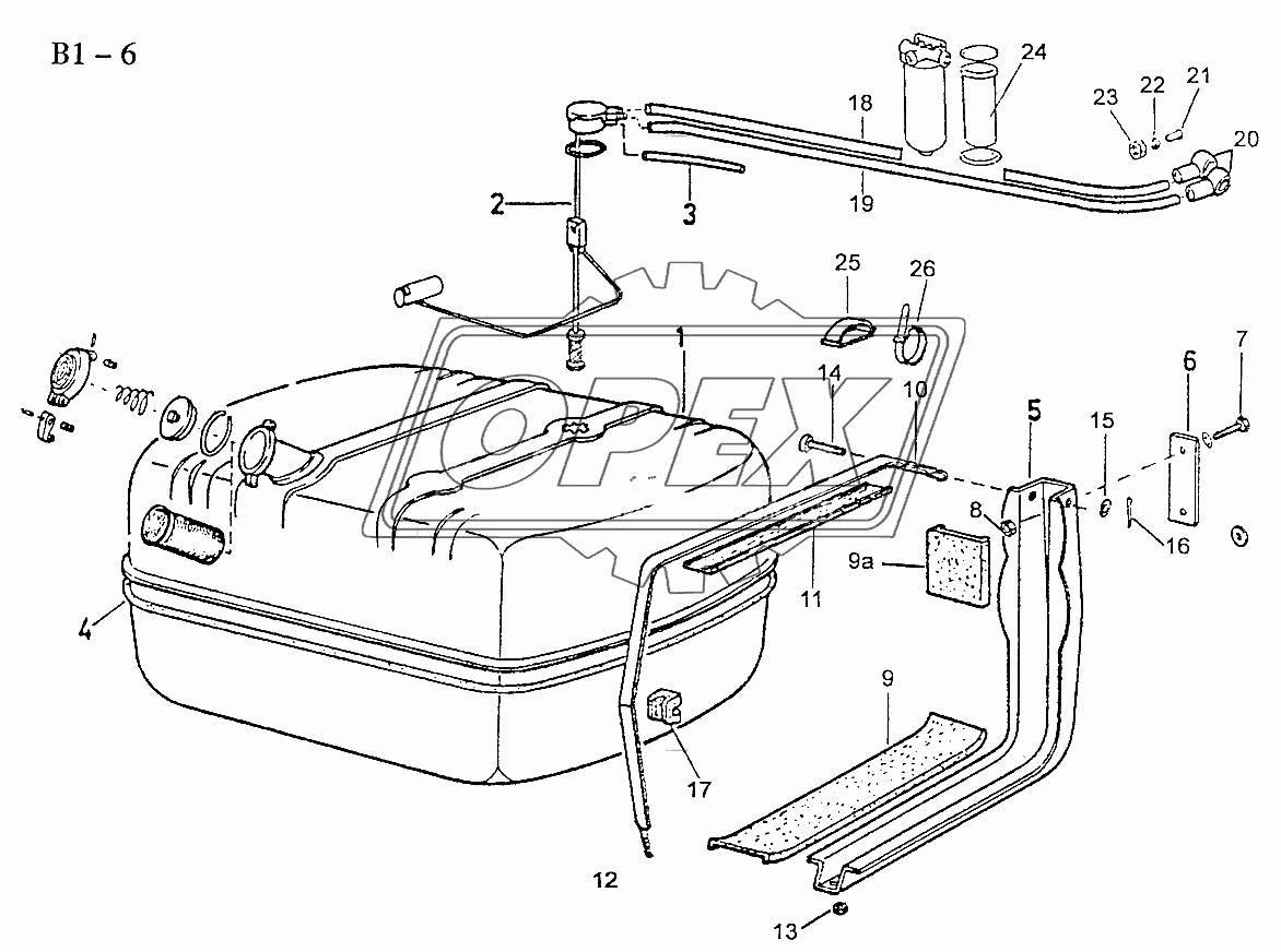 380L FUEL TANK (B1-6)