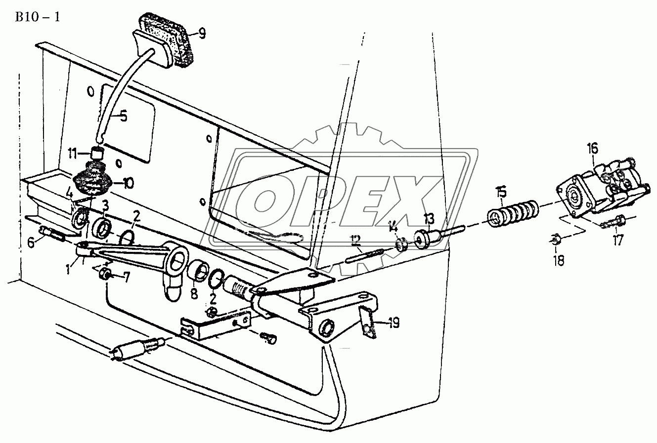 BRAKE MECHANISM (B10-1)