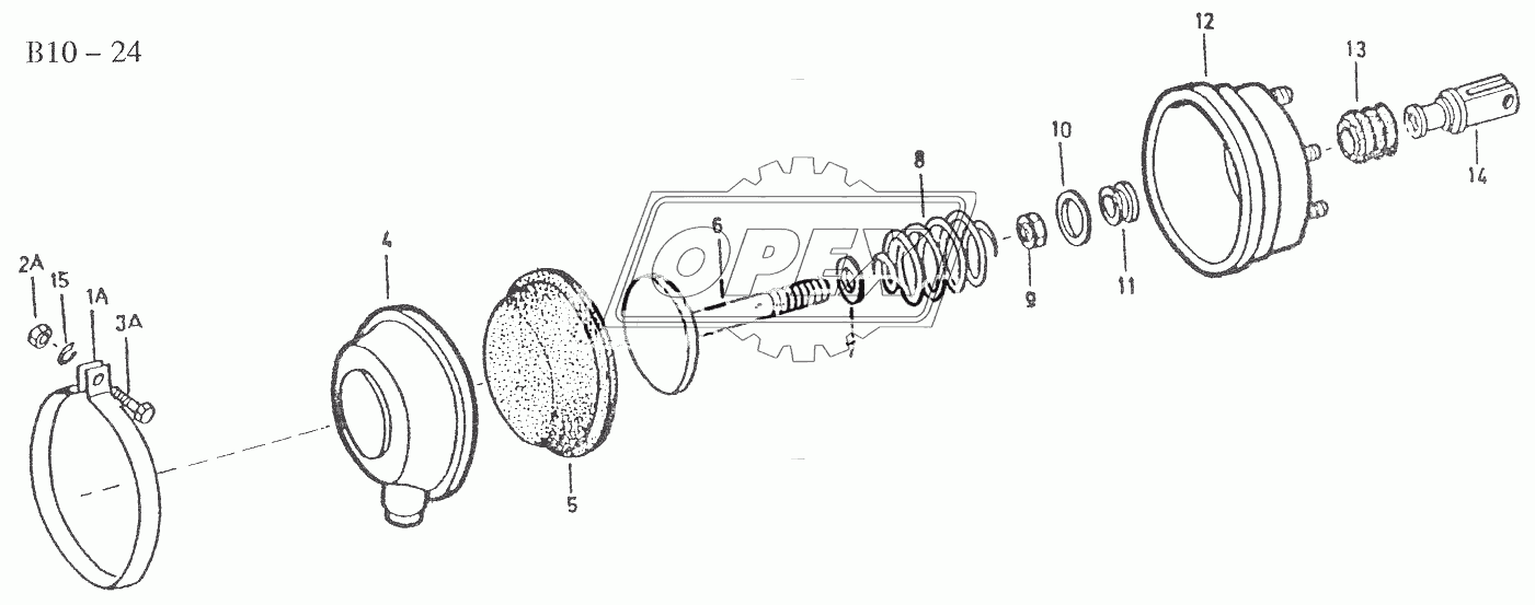 DIAPHRAGM CYLINDER (B10-24)