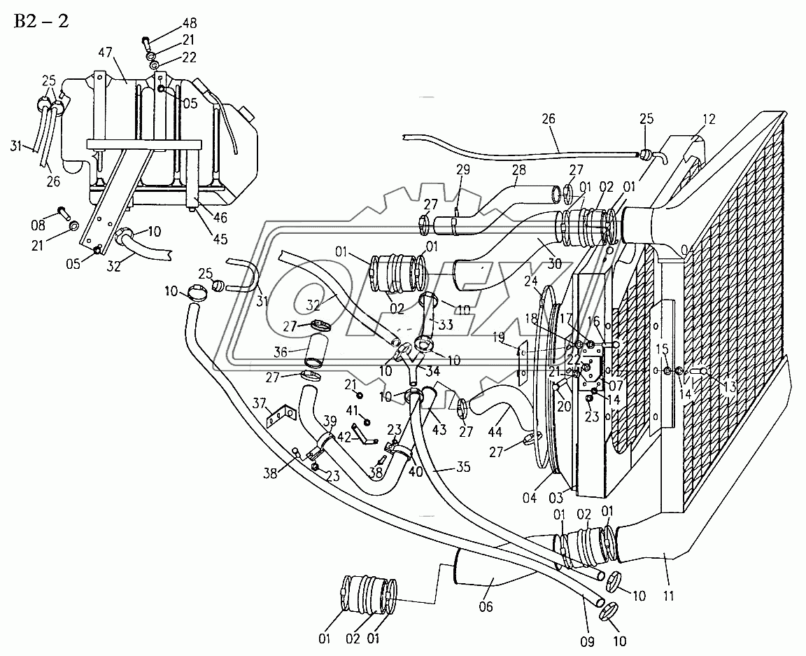 WD618 COOLING SYSTEM (B2-2)