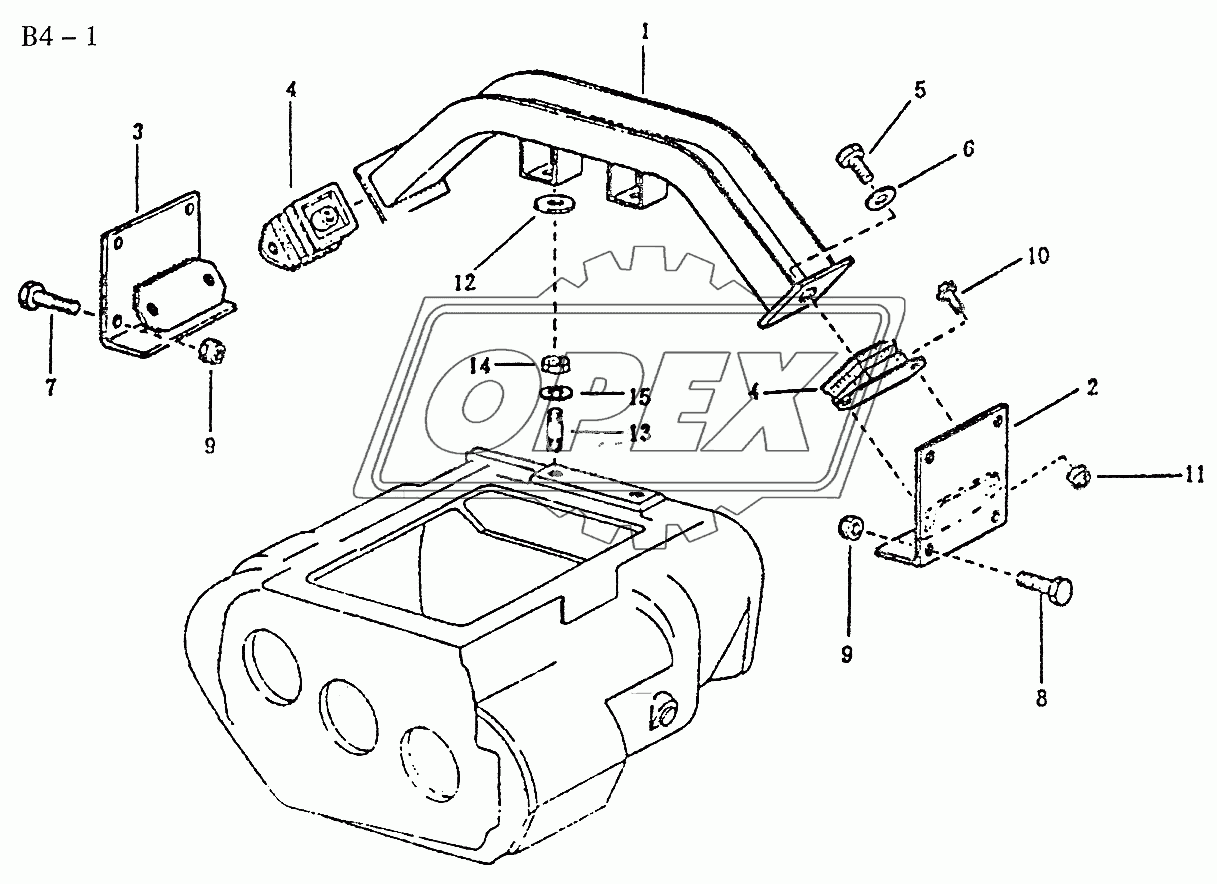 FULLER GEARBOX SUSPENSION (B4-1)