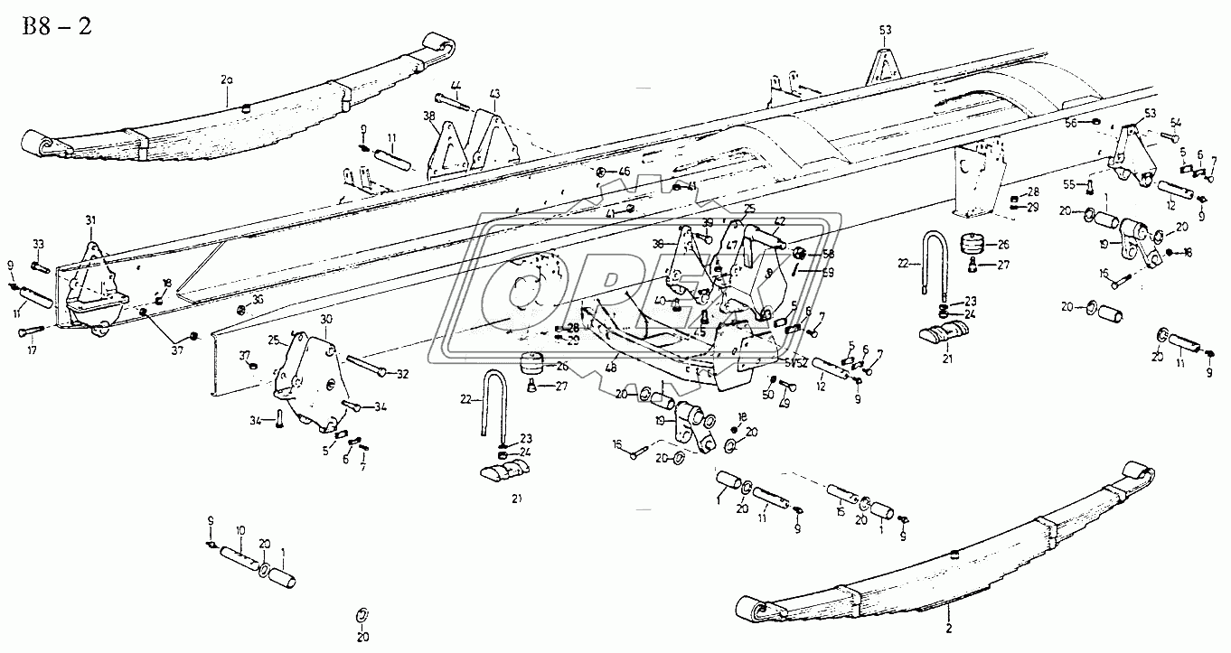 8x4 FRONT SPRING (B8-2)