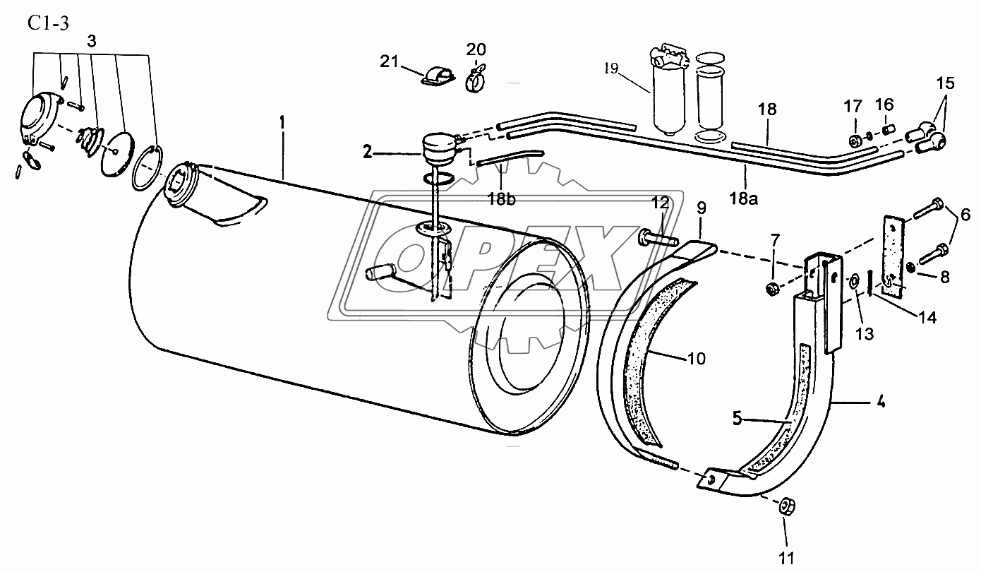 200L FUEL AL-TANK (C1-3)