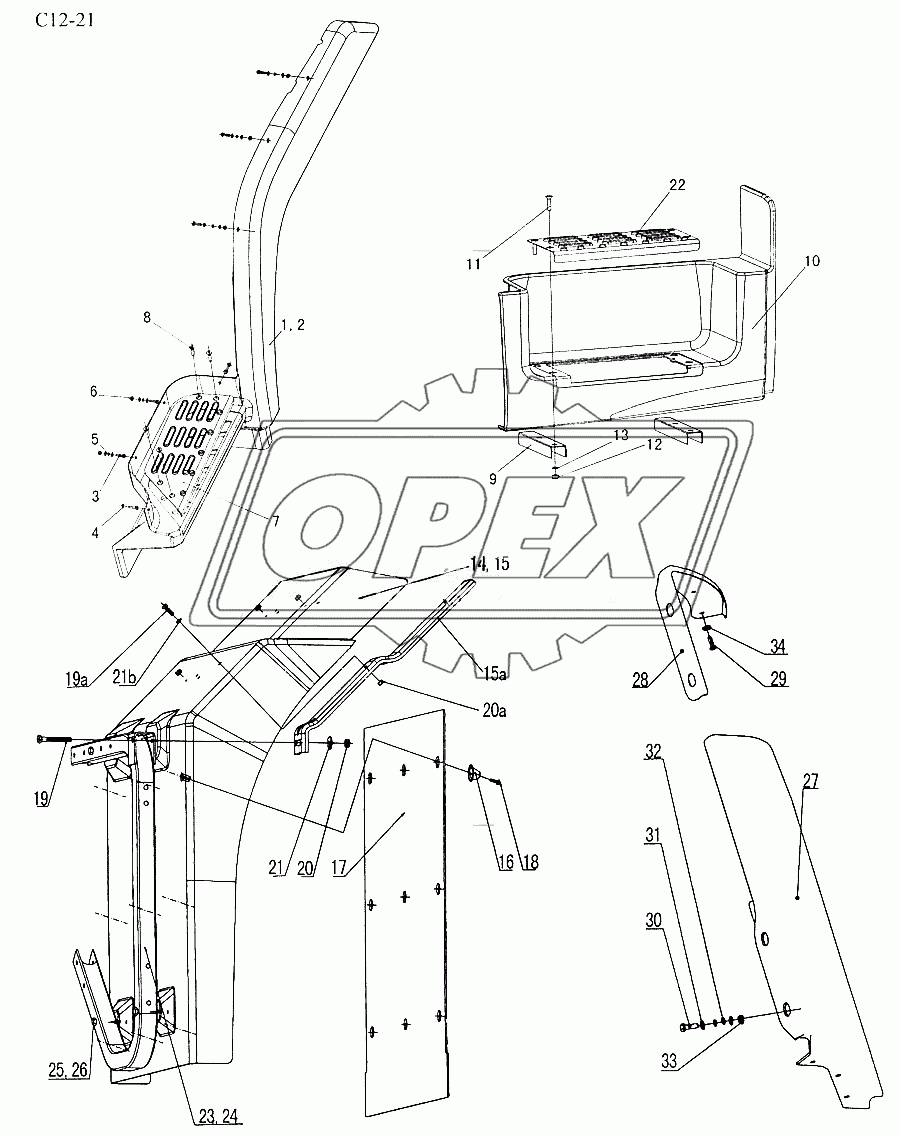 MUDGUARD (C12-21)