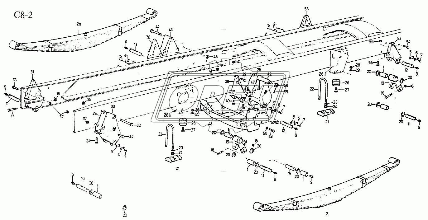 8x4 FRONT SPRING (C8-2)