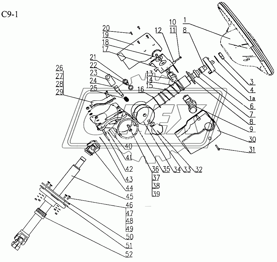 STEERING DEVICE (C9-1)