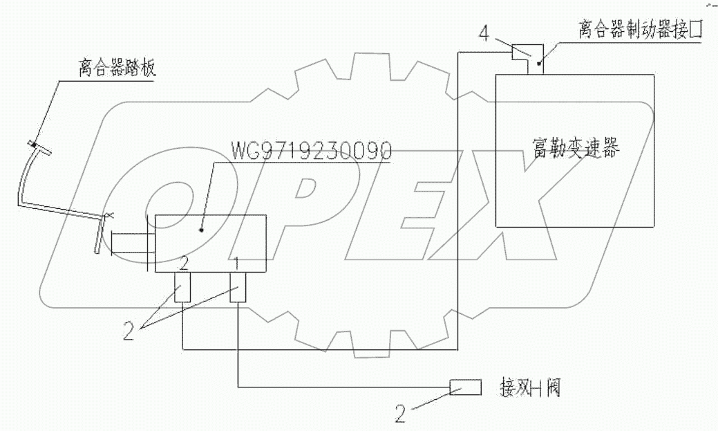  Clutch Brake Gas control devices