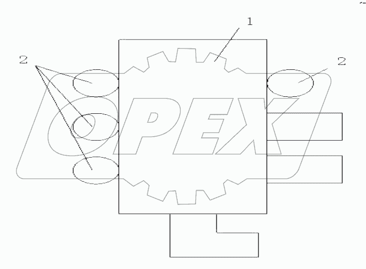  Air distributor block