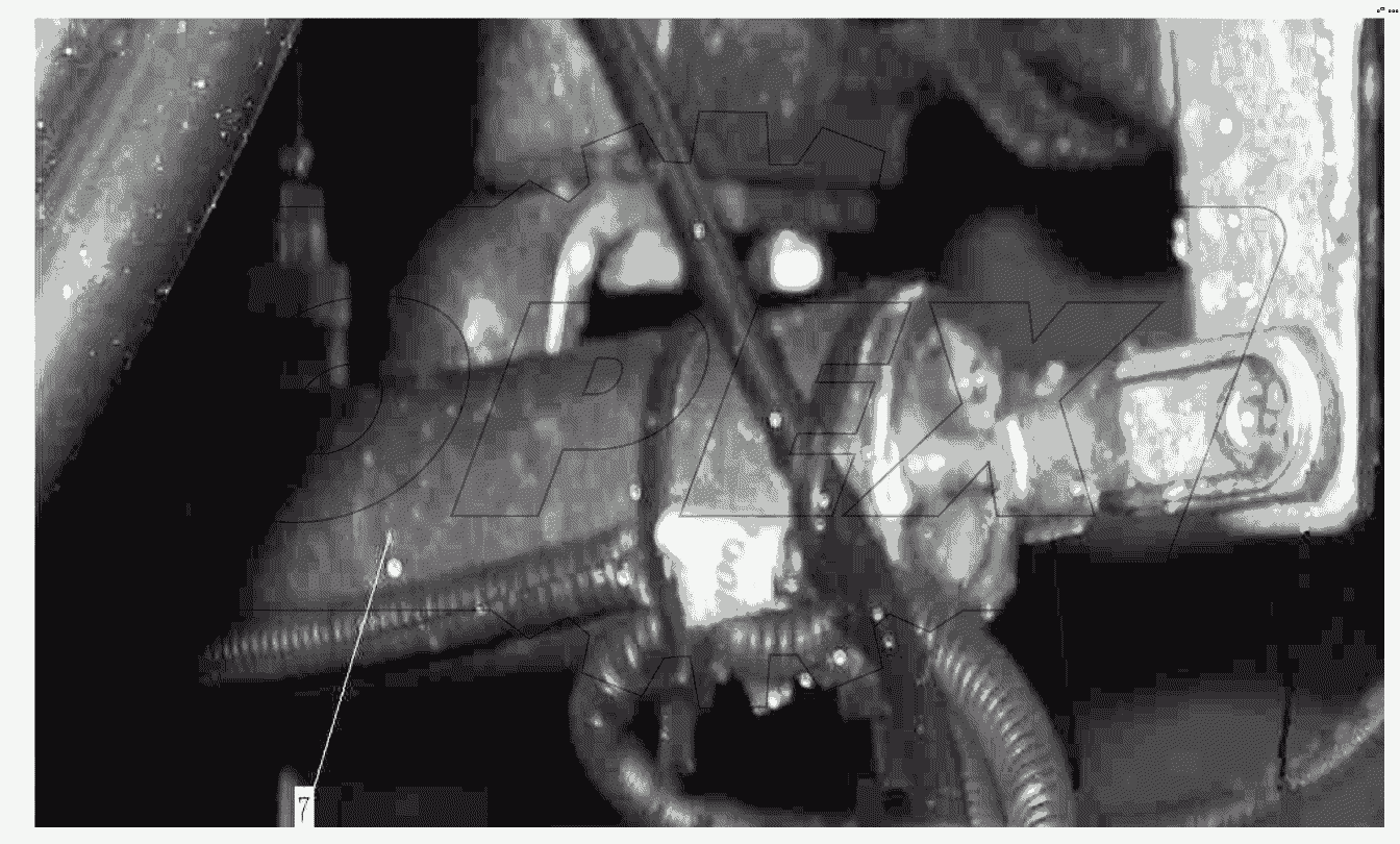  Operating Cylinder of Differential Lock