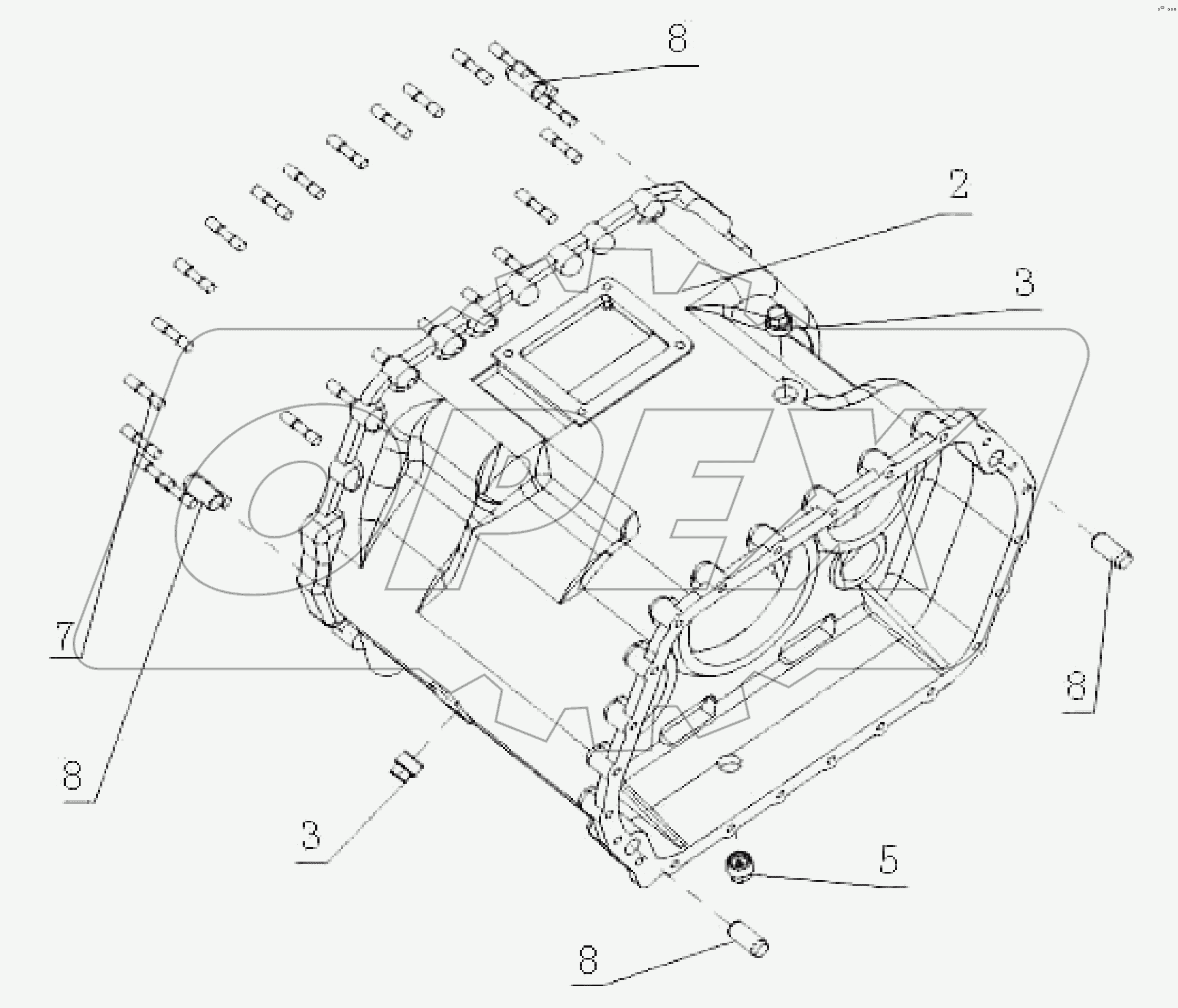 Transimission Housing-Middle