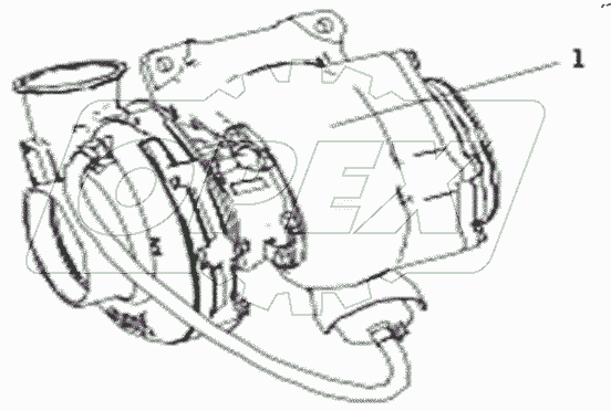  AC D101140063 Турбокомпрессор