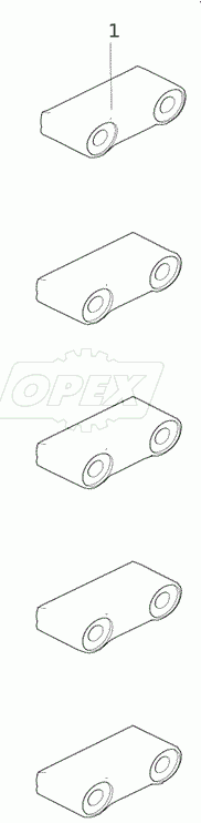  AC 6150424702 Зажимный блок подвесного кольца