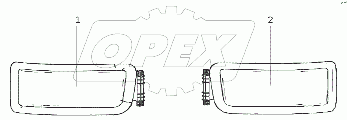  AC97277200101 Фары (10 модель)