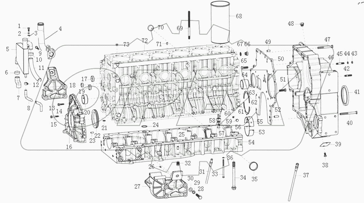  Cylinder block assembly