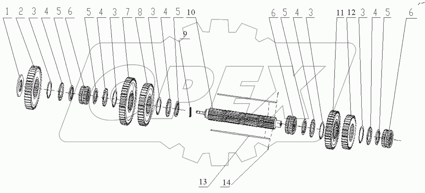  Spindle assembly