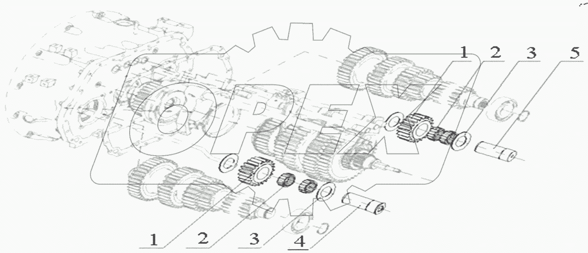  Idler axle assembly