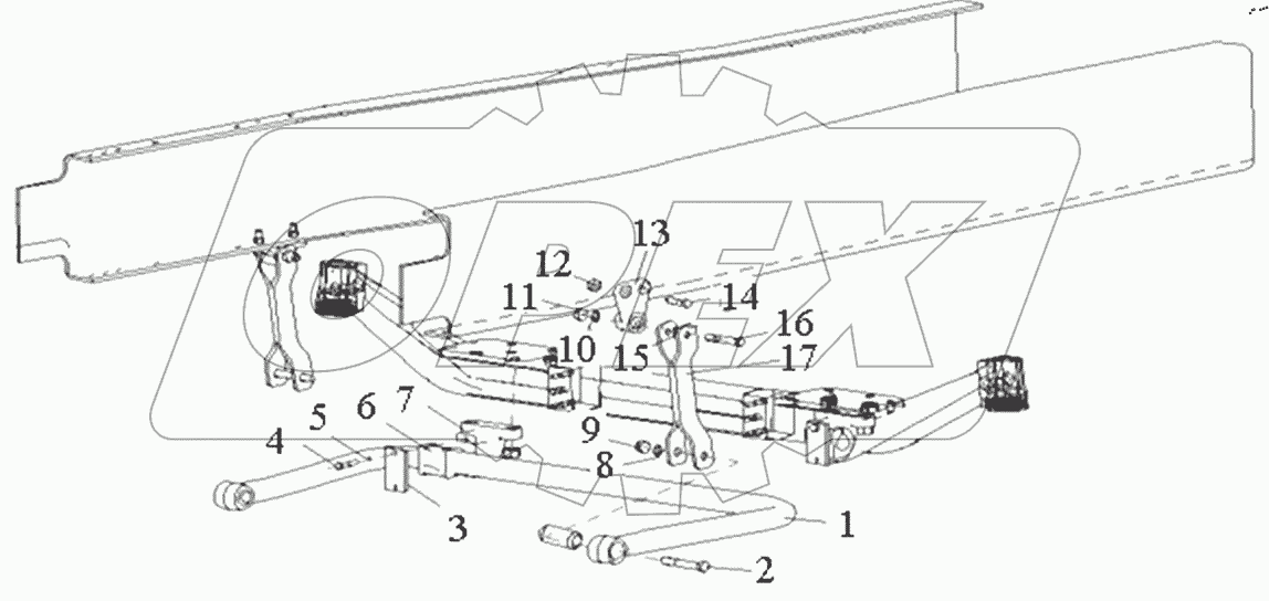  A7 front lateral stabilizer