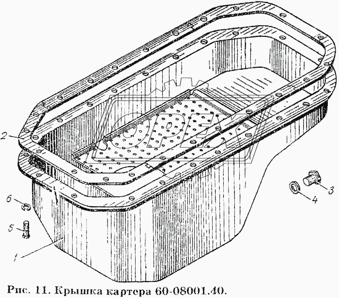 Крышка картера 60-08001.40