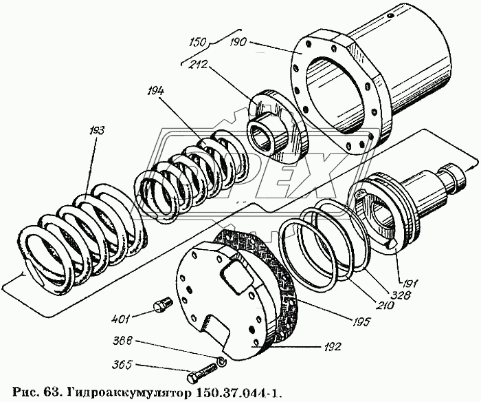 Гидроаккумулятор 150.37.044-1