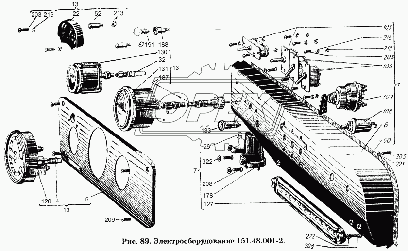 Электрооборудование 151.48.001-2