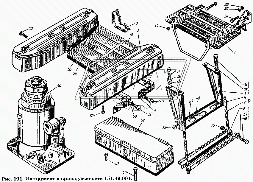 Инструмент и принадлежности 151.49.001