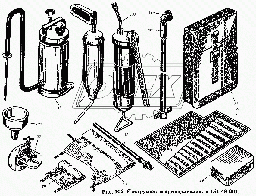 Инструмент и принадлежности 151.49.001