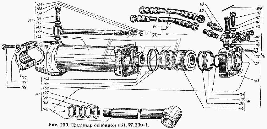 Цилиндр основной 151.57.030-1