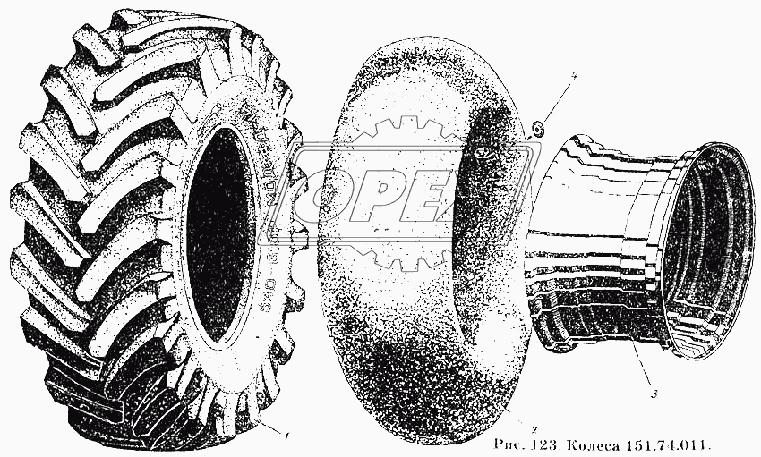 Колеса 151.74.011