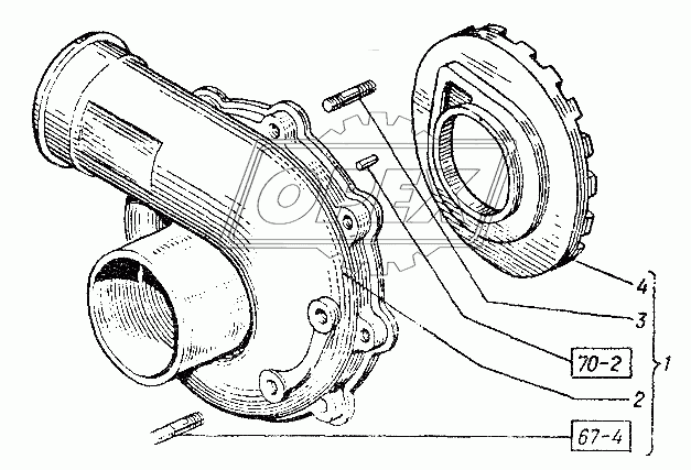 Компрессор ТКР11С-2