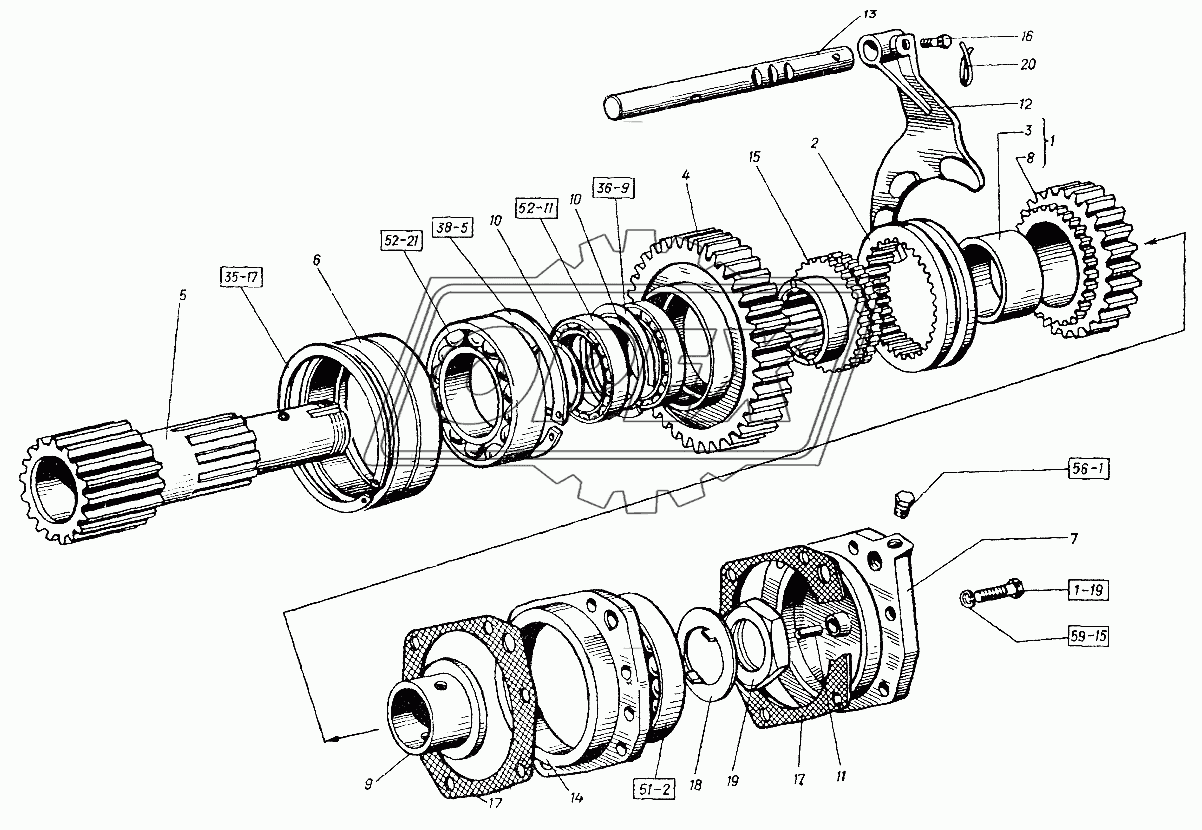 Коробка раздаточная 2