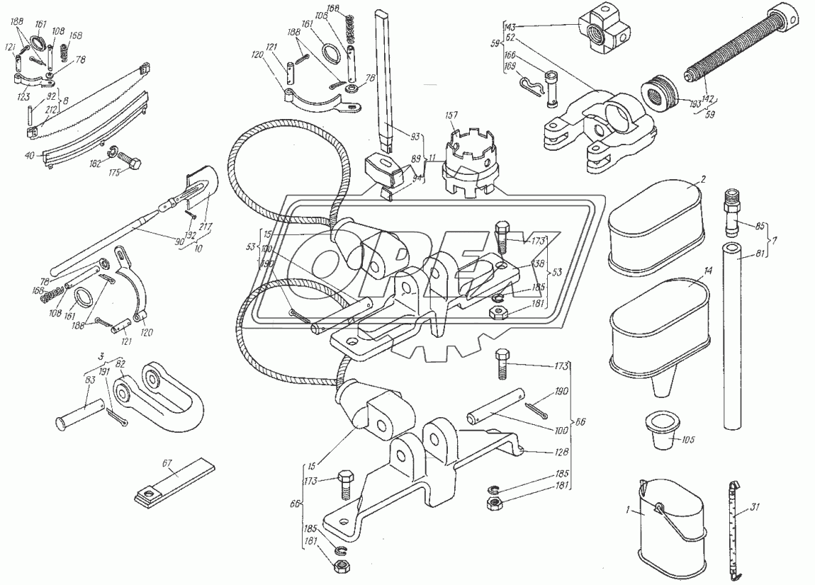 Инструмент и принадлежности. Укладка 6.61.001