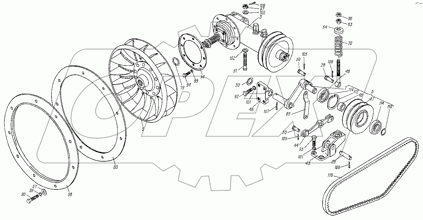 Система охлаждения 8.02.001