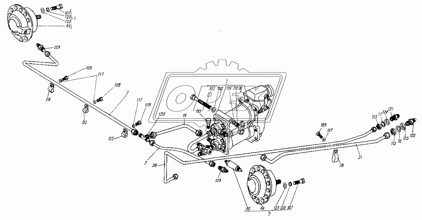 Пневмосистема 6.24.001
