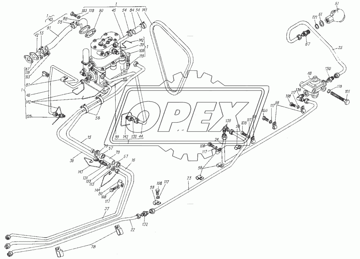 Пневмосистема 6.24.001