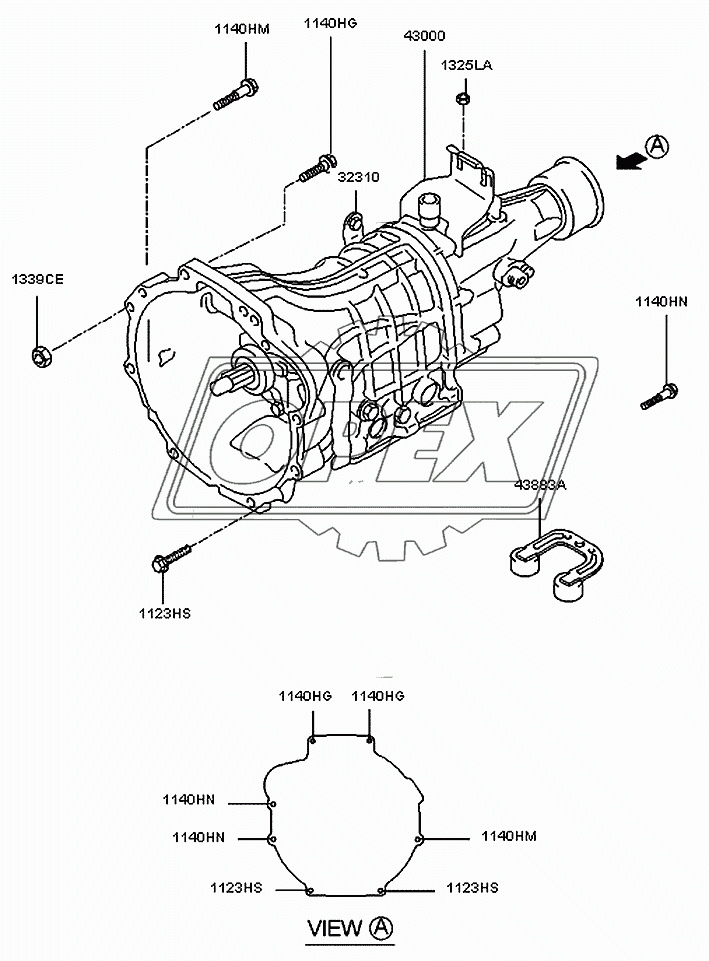 Трансмиссия в сборе МКП (M5ZR1)